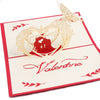 3D Love Valentine's Day Pop Up Card and Envelope