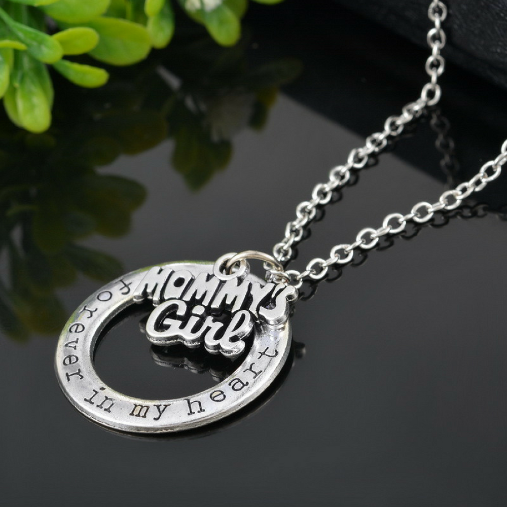 Mommy's Girl Forever In My Heart - Pendant Necklace