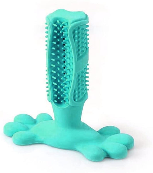 Dog Toothbrush Chew Toy - For Dogs of 10-40 lbs - Blue