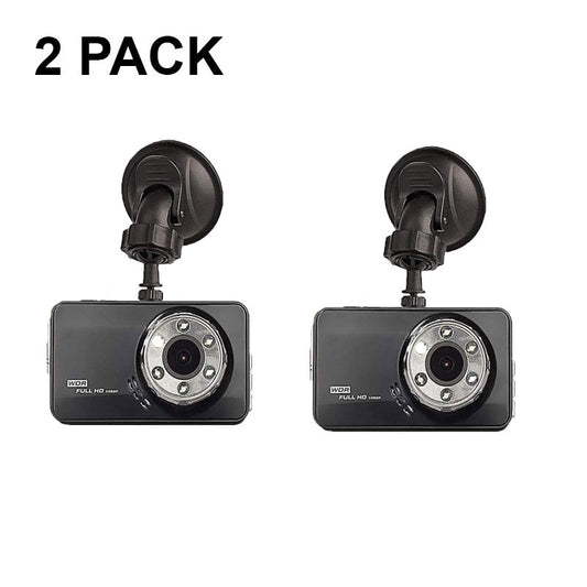 Dual Dash Camera 3" LCD Display - PACK OF 2