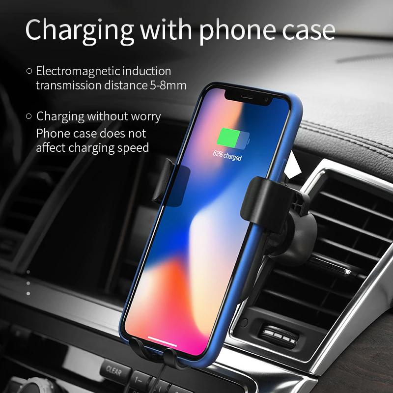 Car Mount Charger - Fast Charging Car Phone Holder