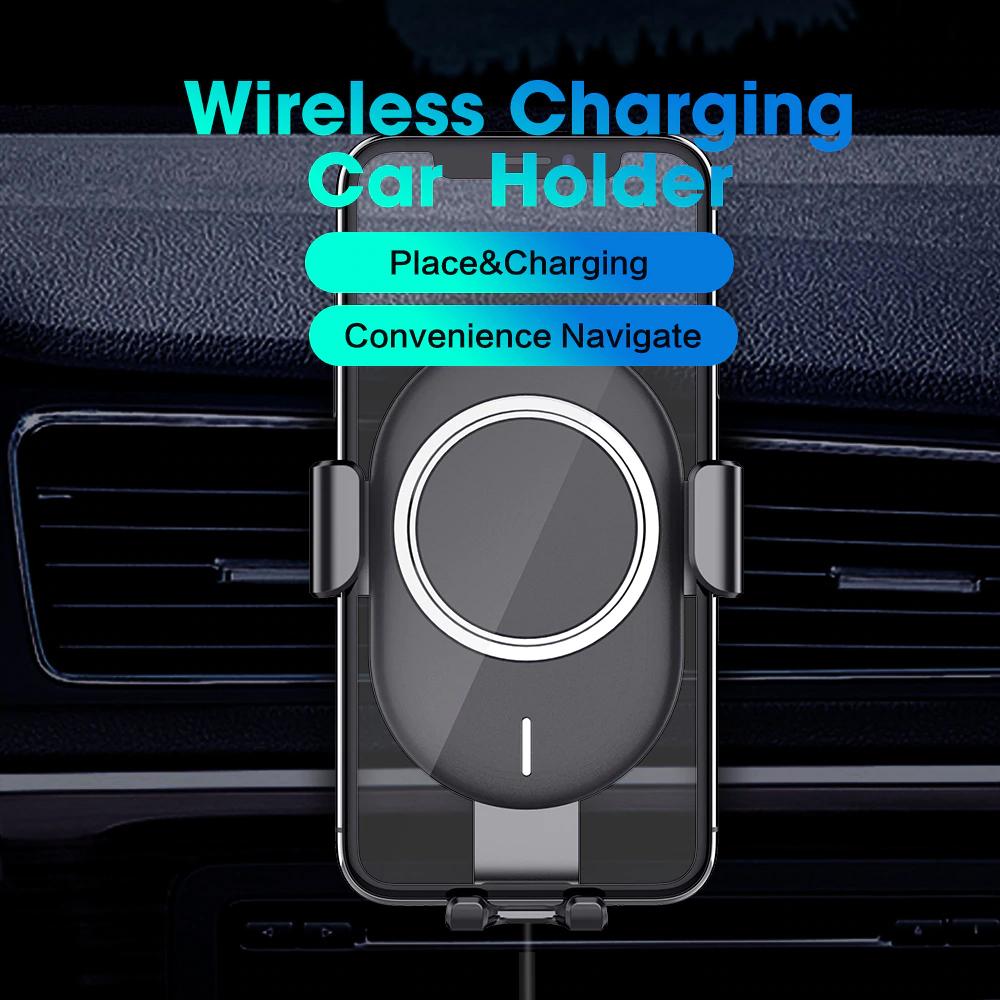 Car Mount Charger - Fast Charging Car Phone Holder