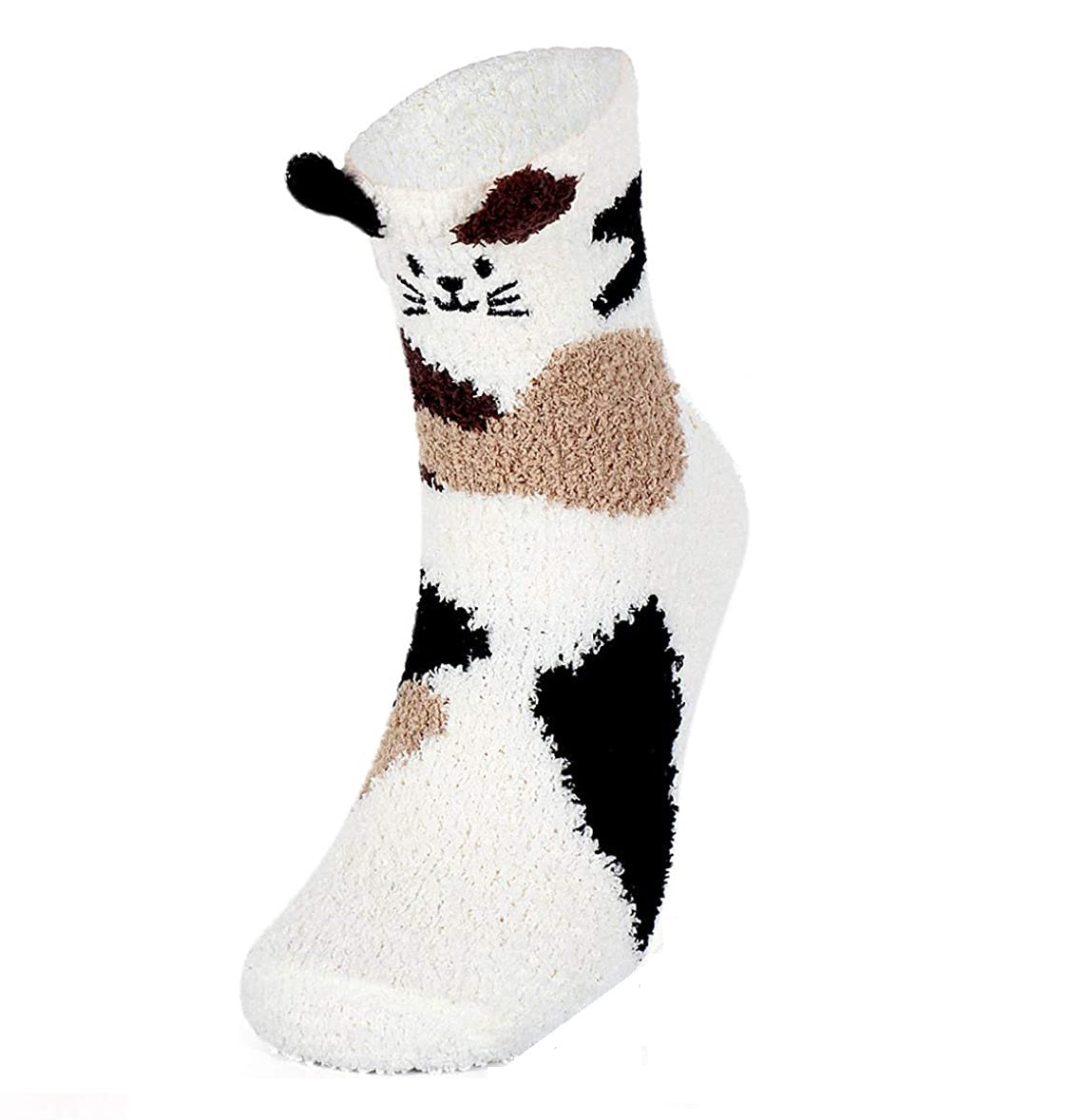 Winter Socks for Girls - Soft Warm Fluffy Cozy - Funny Animal - [1 Pair]