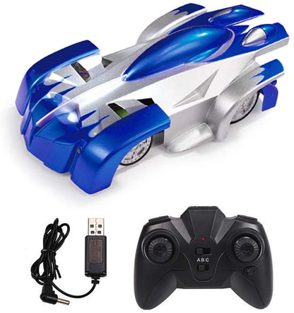 Wall Climbing Remote Control RC Car - Blue