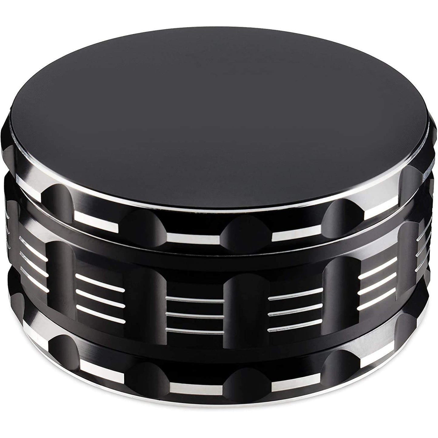 4 Piece 4" Spice Herb Grinder - Color Black