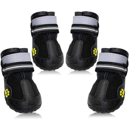 Dog Boots - Outdoor Waterproof Running Shoes for Medium to Large Dogs