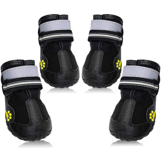 Dog Boots - Outdoor Waterproof Running Shoes for Medium to Large Dogs