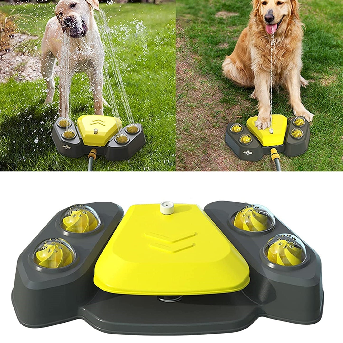 Dog Sprinkler - Outdoor Canine Water Fountain