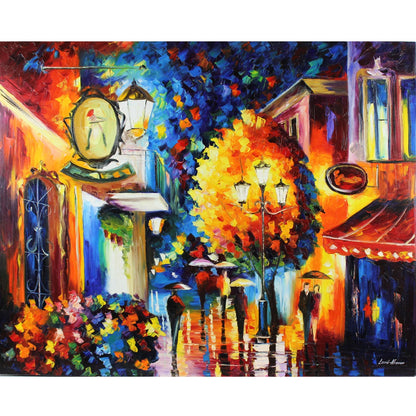 DIY Paint by Numbers Canvas Painting Kit  - Autumn Nights