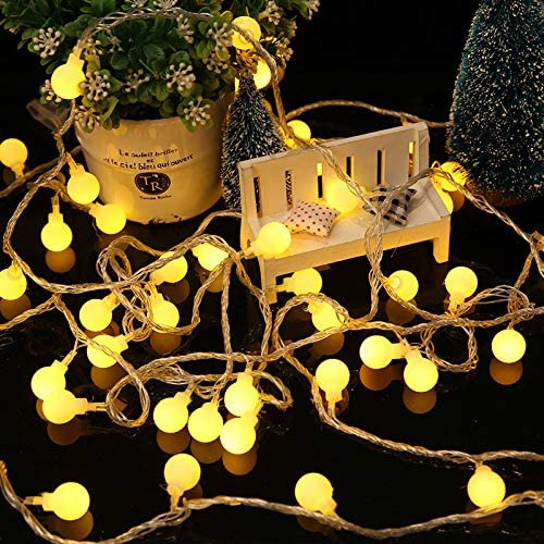 33 FT 100 LED Globe Ball String Lights