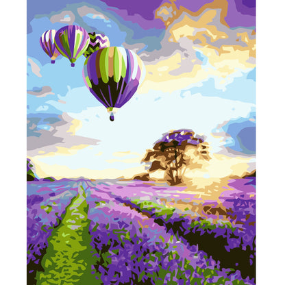 Paint by Numbers Kit - Air Balloons