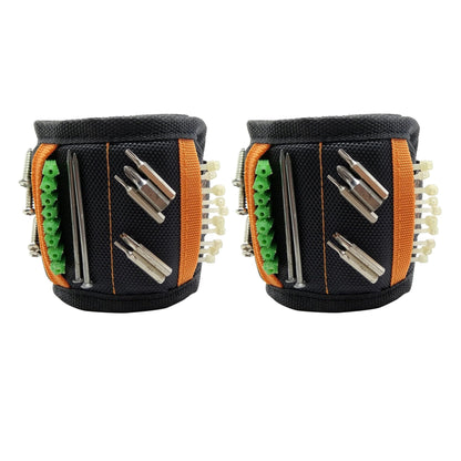 Magnetic Wristband Tool Belt - 2 Pack