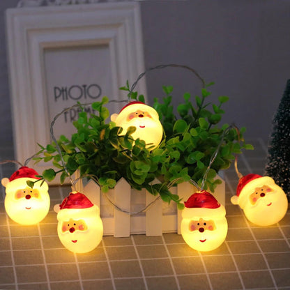 Led Santa String Lights - Christmas Lights