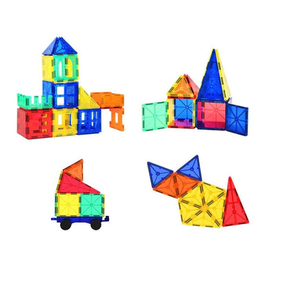 60 Piece Set Magnet Building Tiles