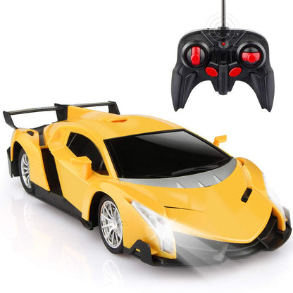 Remote Control Car with Double Batteries - Yellow