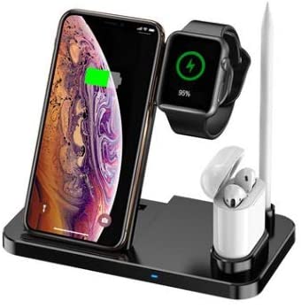 Wireless Charger 4 in 1 Compatible PACK OF 2 - Adapter Included