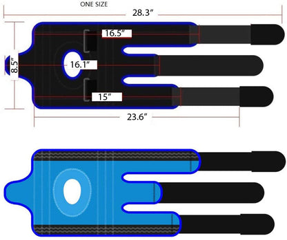 Plus Braces Knee Support - 4 Sizes (Single)