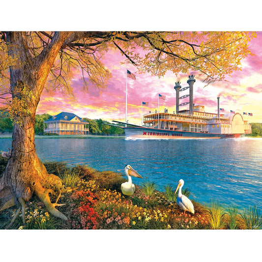 DIY Paint by Numbers Canvas Painting Kit - Cruise Boat