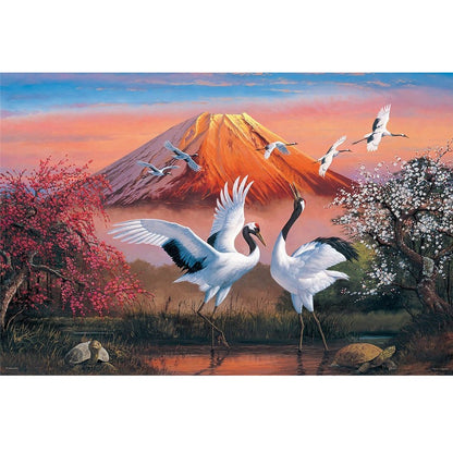 DIY Paint by Numbers Canvas Painting Kit - White Storks