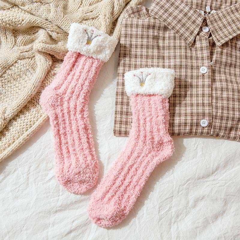 Winter Socks for Women - Soft Warm Fluffy Cozy - [3 Pairs]