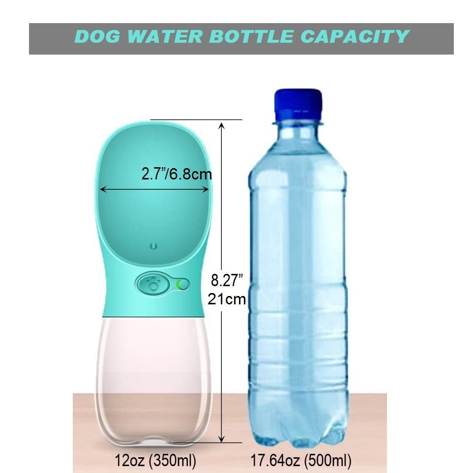 Dog 12oz Water Bottle