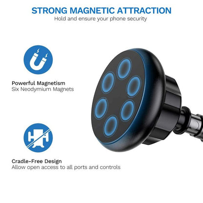 Car Phone Dashboard Mount Strong Magnetic 360 Degree Rotation