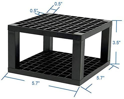 96 Hole Plastic Pencil & Brush Holder Multi Bin Organizer