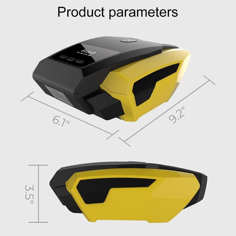 Air Compressor Tire Inflator - DC 12V Portable