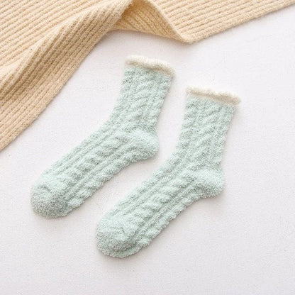 Winter Socks for Women - Soft Warm Fluffy Cozy - [7 Pairs]