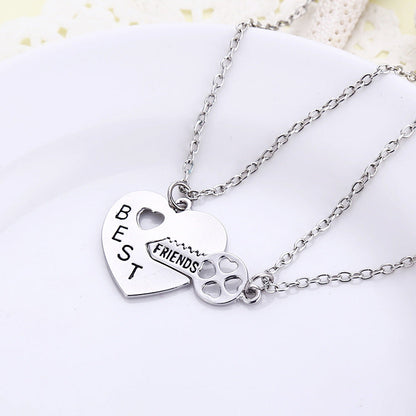 Best Friends Necklace Set - Personalized Friendship Jewelry Gift