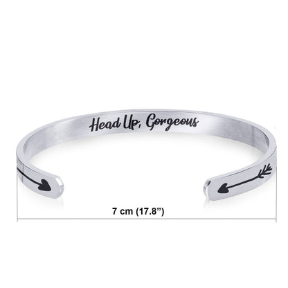 Stainless Steel Bracelet - Cuff Bracelet - Head Up Gorgeous