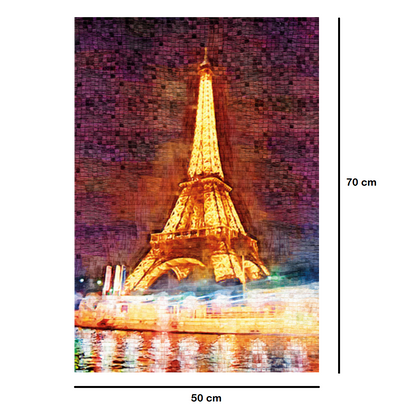 Night Lights - Large Paper Jigsaw Puzzle [1000 Pieces]