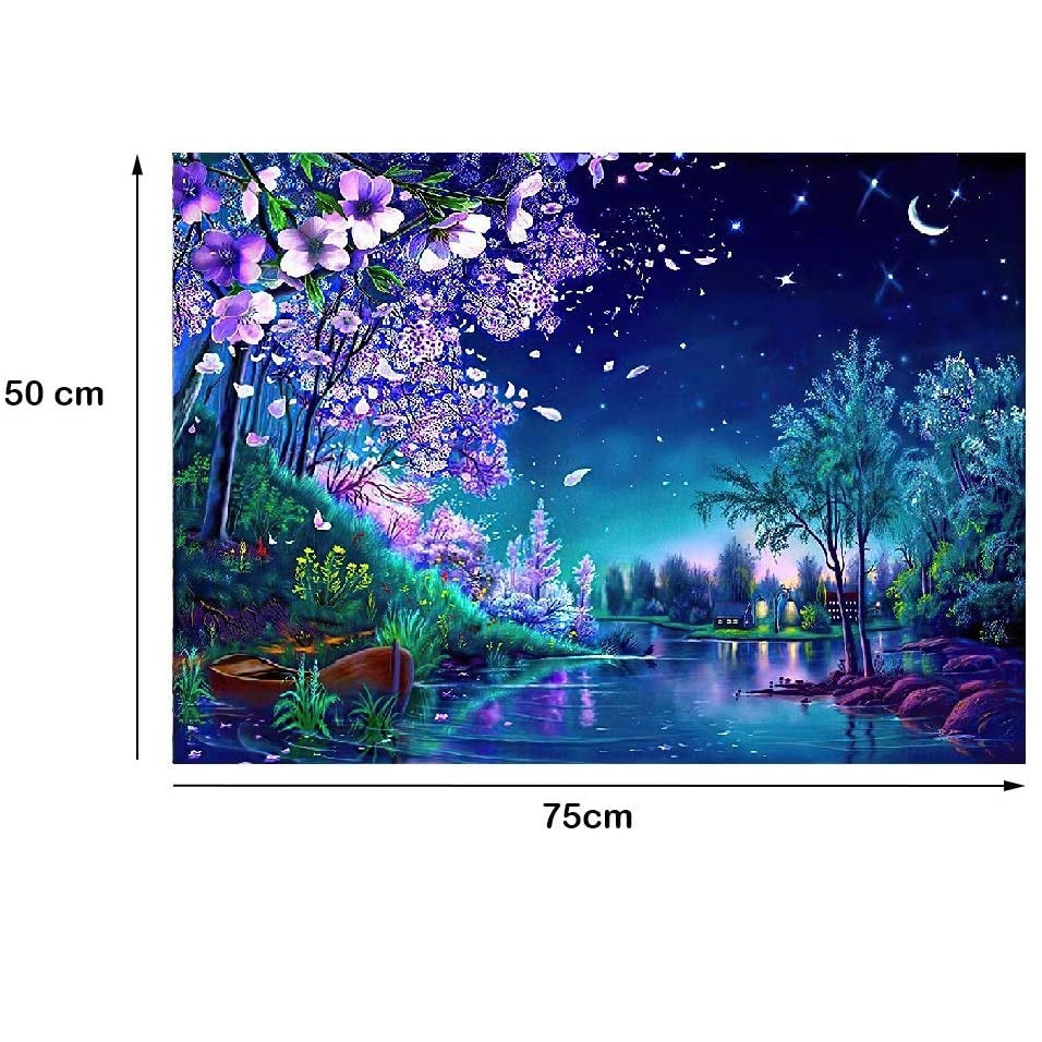 Moon Landscape - Large Paper Jigsaw Puzzle [1000 Pieces]