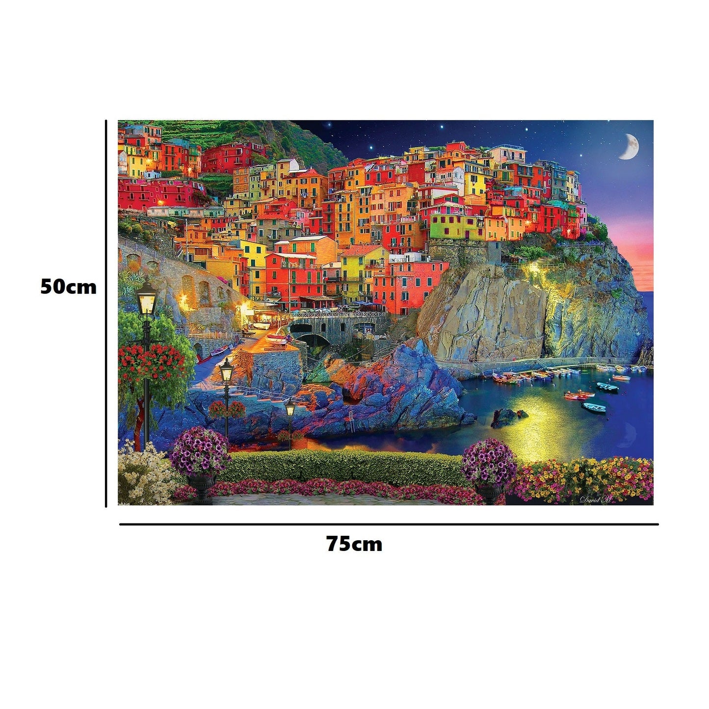 Cinque Terre - Large Paper Jigsaw Puzzle [1000 Pieces]