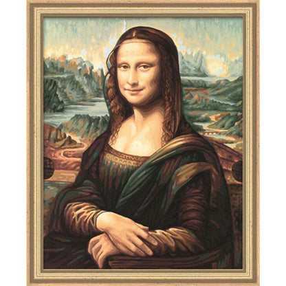 DIY Paint by Numbers Kit - Mona Lisa