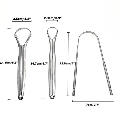 Tongue Scraper 3 Pack