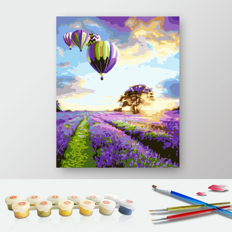 Paint by Numbers Kit - Air Balloons