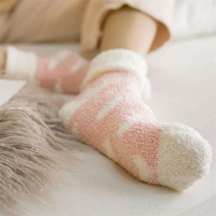 Winter Socks for Women - Soft Warm Fluffy Cozy- [4 Pairs]