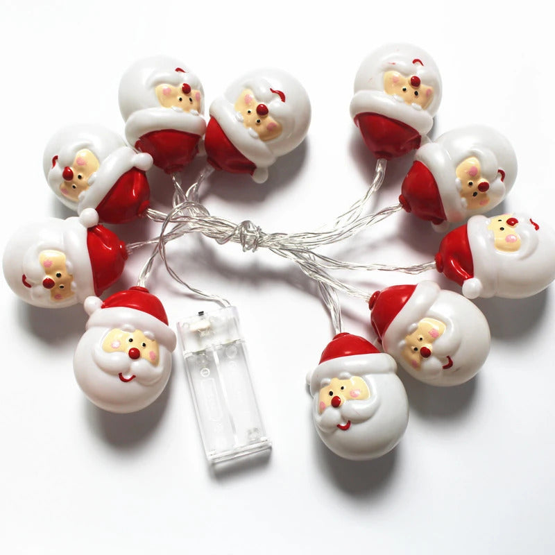 Led Santa String Lights - Christmas Lights