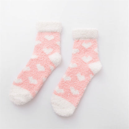 Winter Socks for Women - Soft Warm Fluffy Cozy- [4 Pairs]