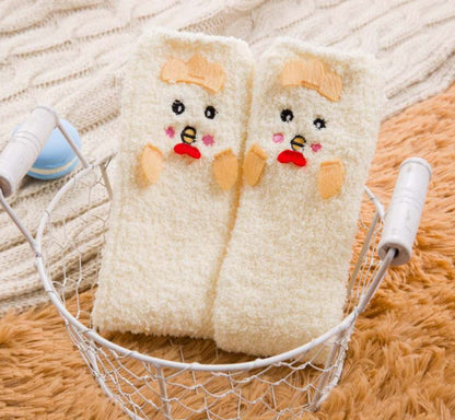 Winter Socks for Girls - Funny Animals - Chicken- [1 Pair]