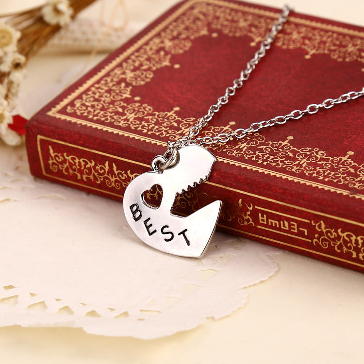 Best Friends Necklace Set - Personalized Friendship Jewelry Gift