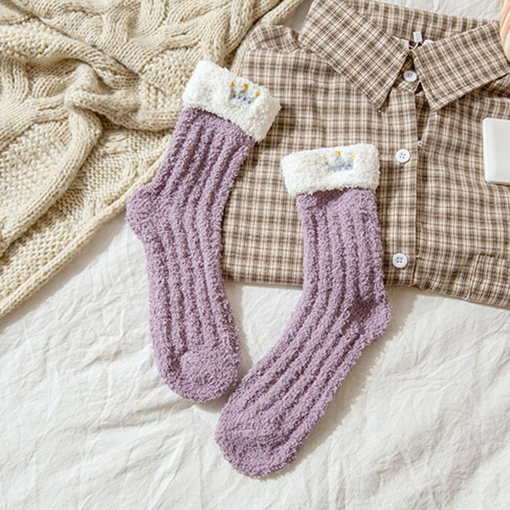 Winter Socks for Women - Soft Warm Fluffy Cozy - [3 Pairs]