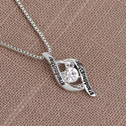 Grandmother & Granddaughter - Pendant Necklace