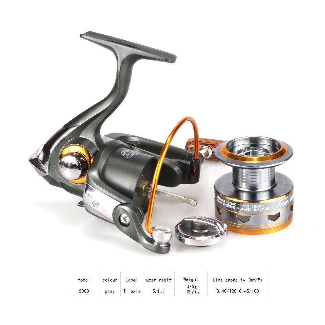 Spinning Fishing Reels for Freshwater - DK5000 Model