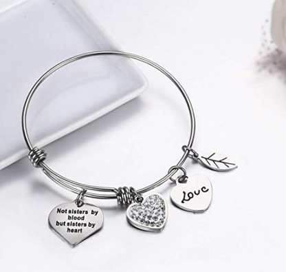 Friendship Expandable Bangle Bracelet Adjustable Bangle Gift for Friends