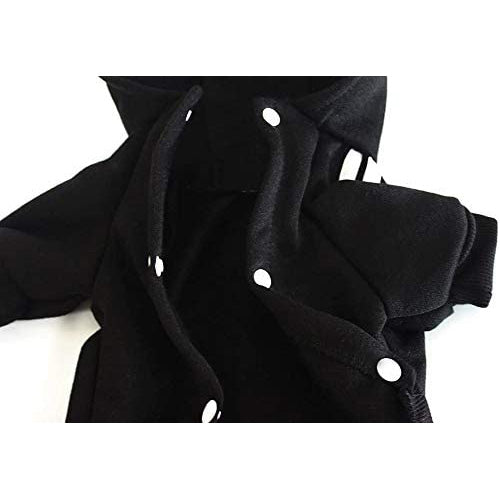 Cotton Pet Clothes for Dog or Puppy - Black