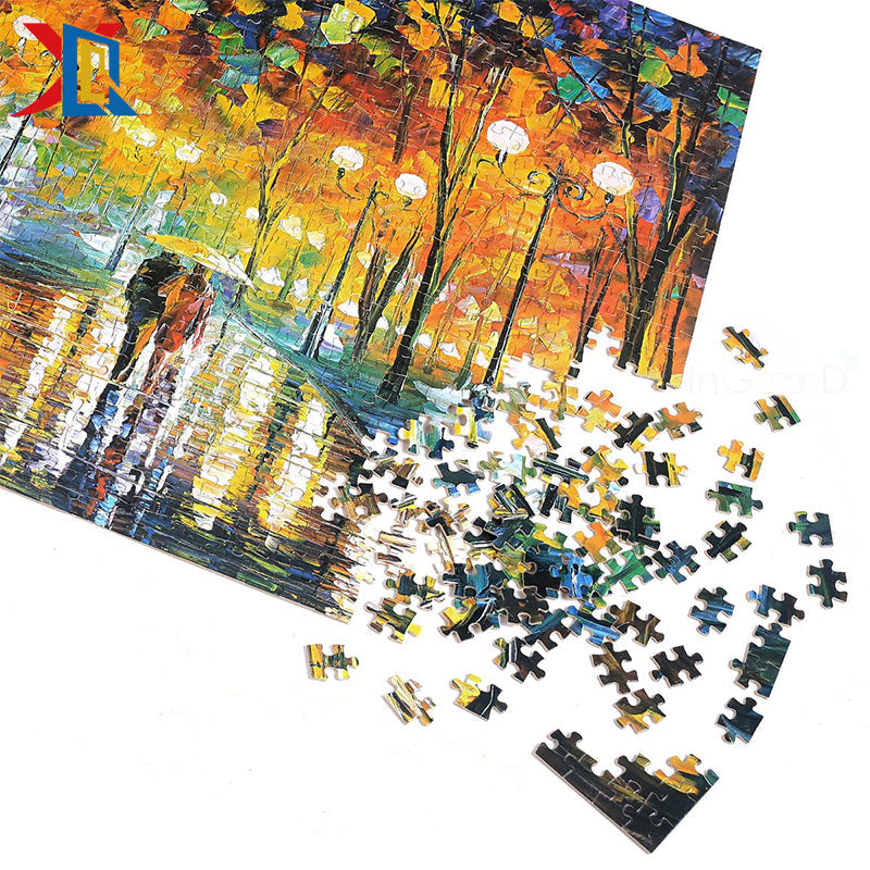 Autumn Walk Puzzle - Large Paper Jigsaw Puzzle [1000 Pieces]