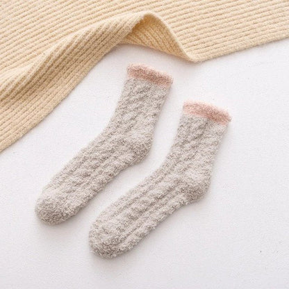 Winter Socks for Women - Soft Warm Fluffy Cozy - [7 Pairs]