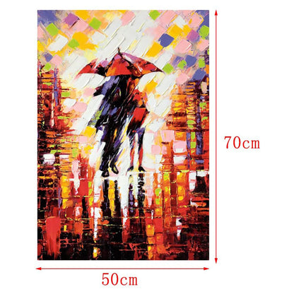 Rainy Night Puzzle - Large Paper Jigsaw Puzzle [1000 Pieces]